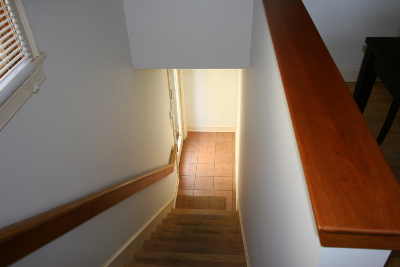 stairway to outside