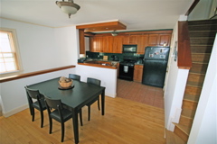kitchen and dinning area