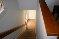 stairway to outside